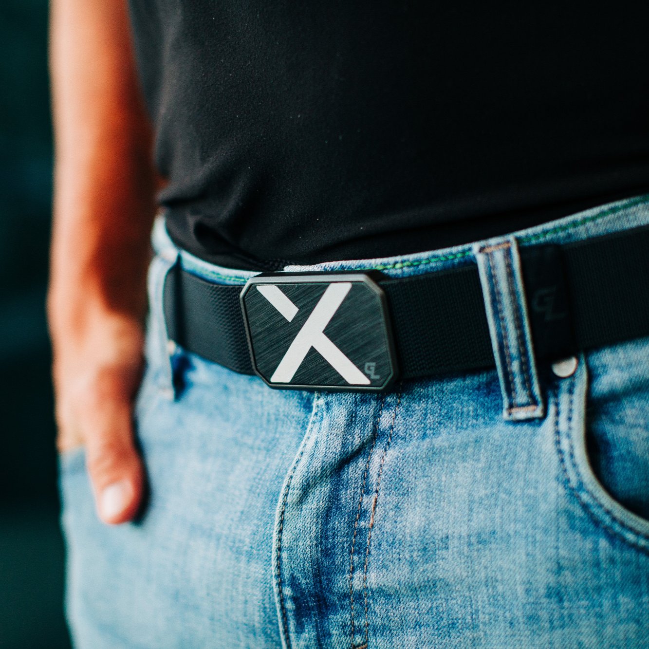 Groove adjustable belt Full X design